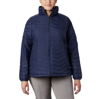 Columbia Ženske Jakne - Powder Lite Plus Size Tamnoplave | QNZW-24756